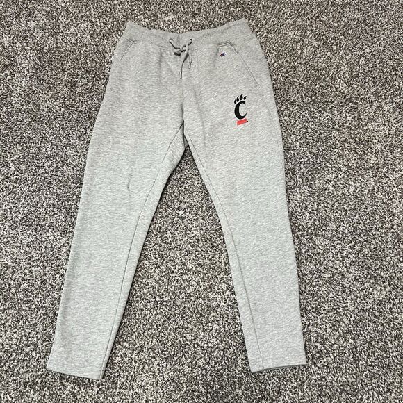 University of Cincinnati Women’s Size XS Grey Champion Sweatpants - Picture 1 of 6